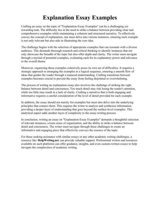 Explanation Essay Examples Explanation Essay Examples 1 2048.jpg