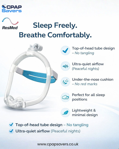 Sleep Freely with ResMed Nasal CPAP Mask – Lightweight & Ultra-Quiet Design.png