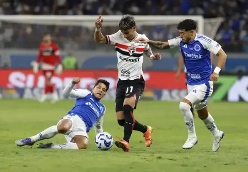 AMANHÃ! São Paulo enfrenta o Cruzeiro no Brasileirão; Saiba onde assistir!