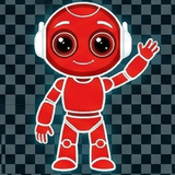 thIA vector IS inteligencia sevila body red white saluda.png
