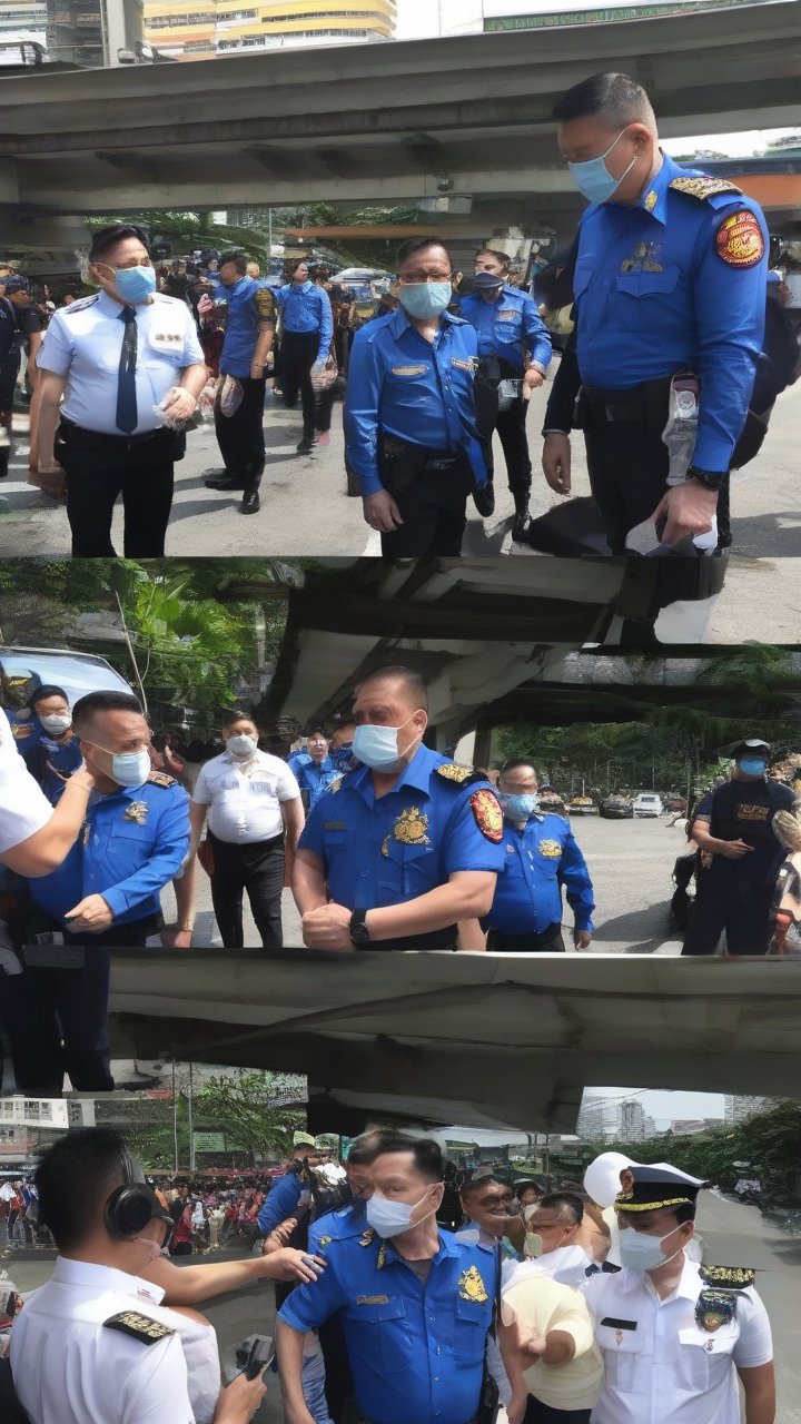 PNP chief leads by example, hits the streets to personally inspect Holy Week security in Metro Manila