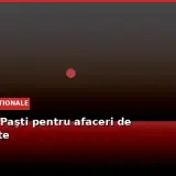 Ajutor de Paști pentru afaceri de ospitalitate