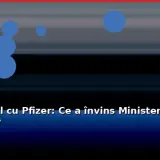 Contractul cu Pfizer: Ce a învins Ministerul Sănătății?