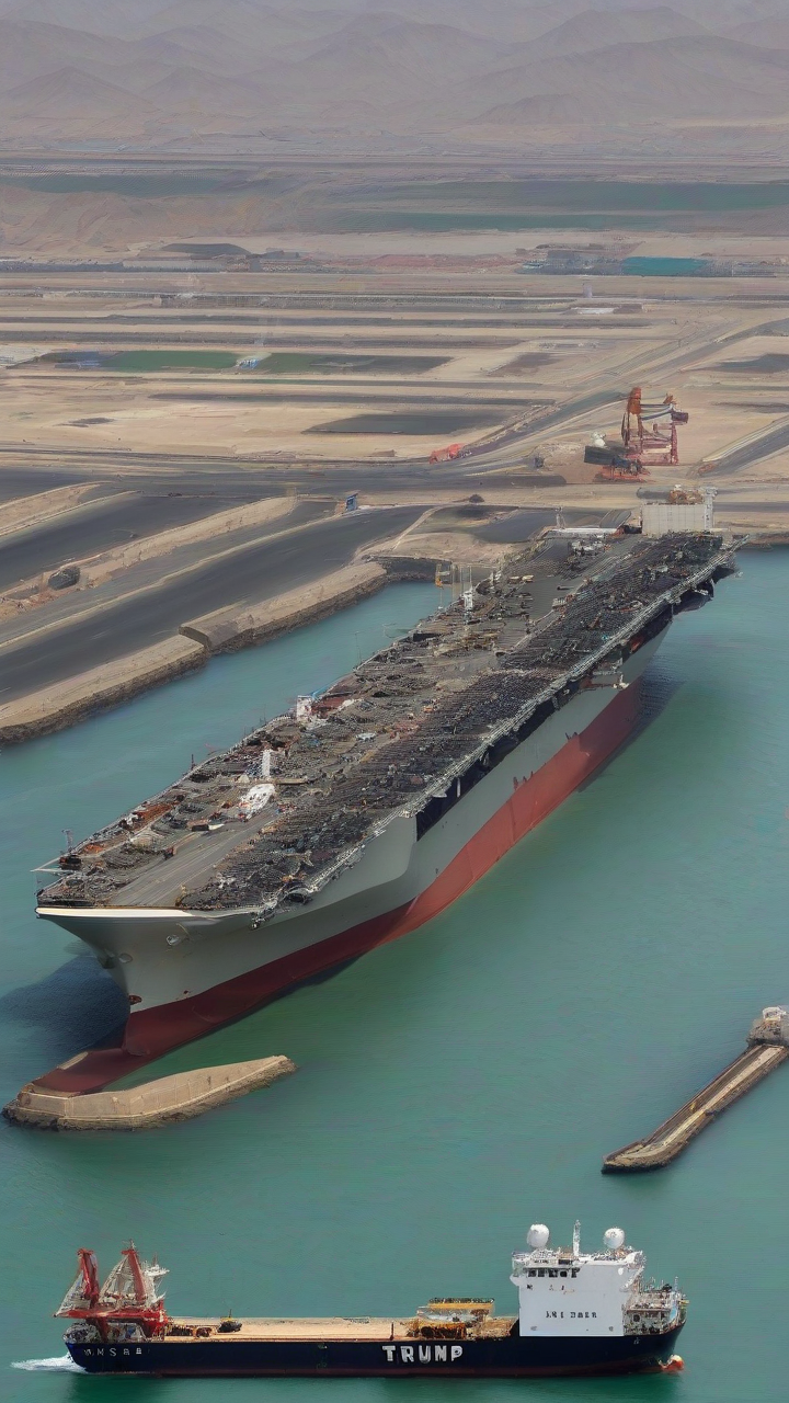 Trump says US can open Hormuz with 'a little more time'