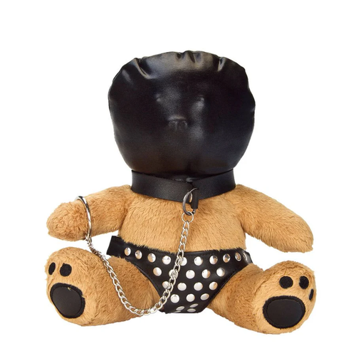 Gimpy Glen Chained (Sam) - Bondage Teddy Bear.png