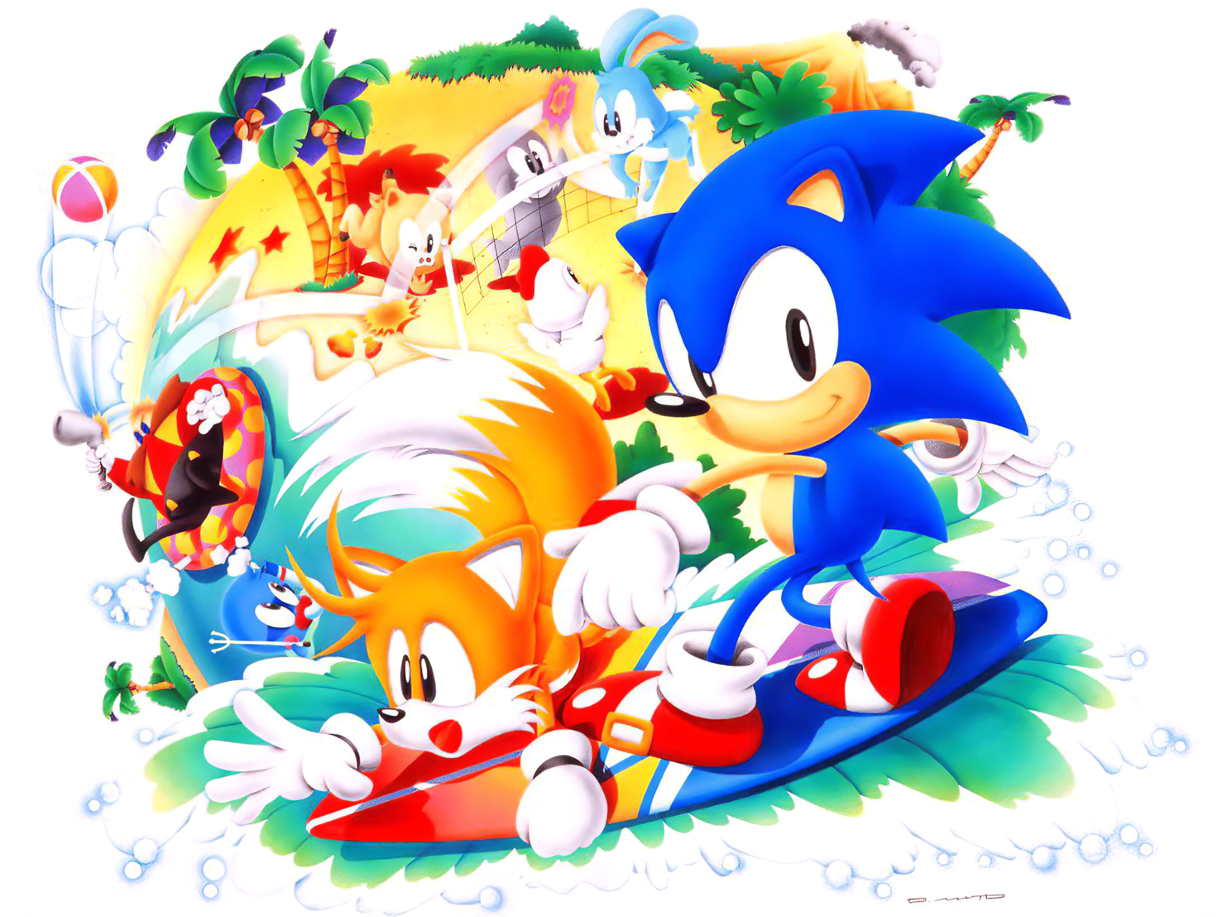 I had this sonic poster calendar back in the day can anyone find it