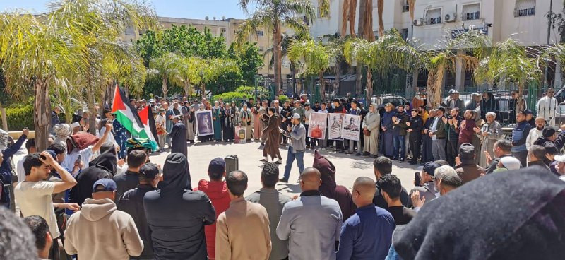 مسيرات واسعة في عموم مدن ومناطق المغرب؛ إسنادًا للأسرى الفلسطينيين ونصرةً للمسجد الأقصى....