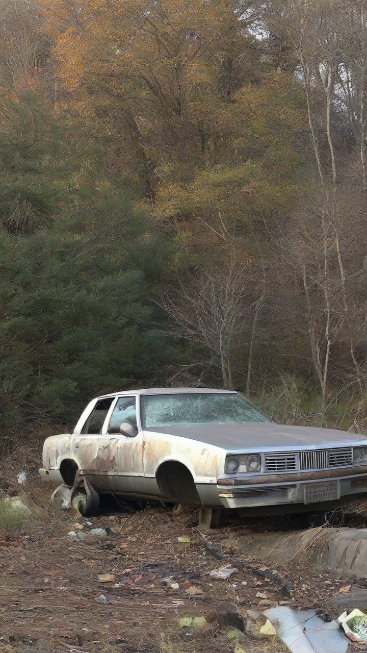 Spotlight on abandoned Fairview car as authorities remove it after 12 years