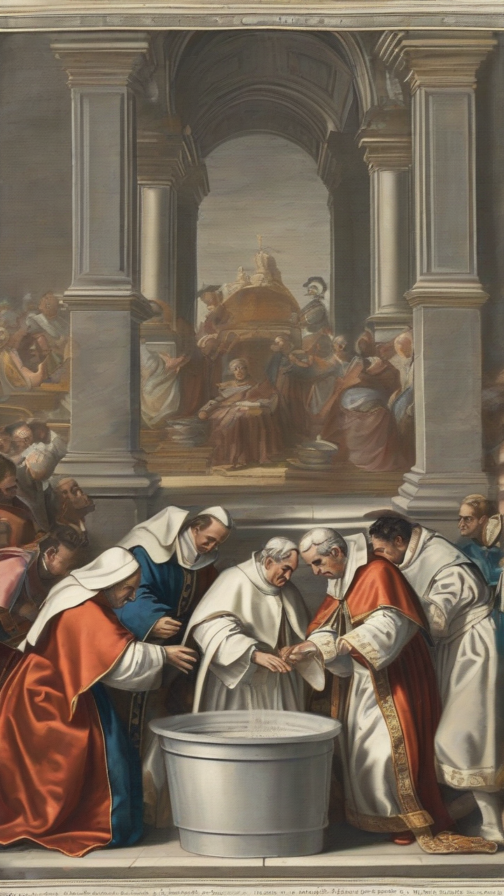Pope Leo XIV revives foot-washing of priests, says act shows God's omnipotence