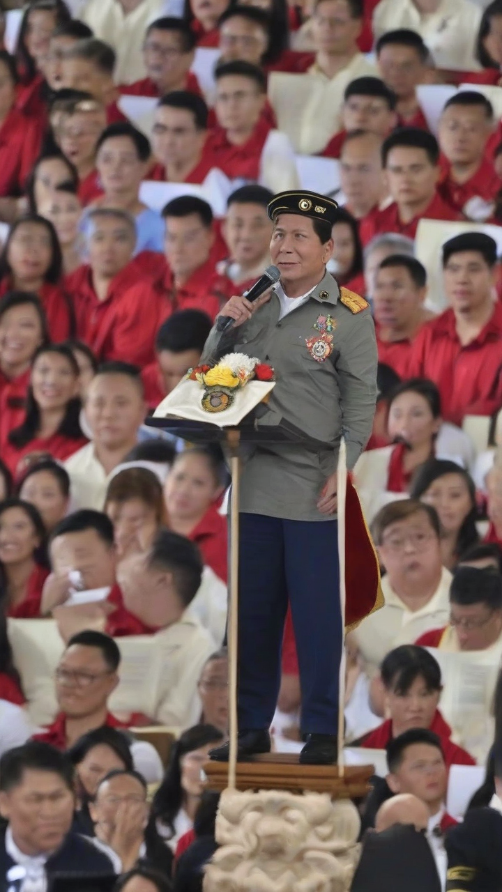 Marcos to PMA graduates Remain loyal to Constitution, don't be silent to wrongdoing