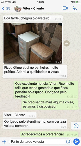 Avaliação WhatsApp