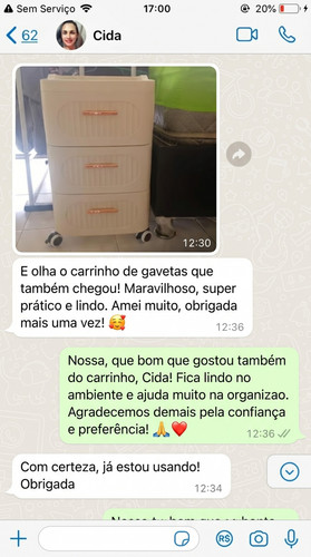 Avaliação WhatsApp
