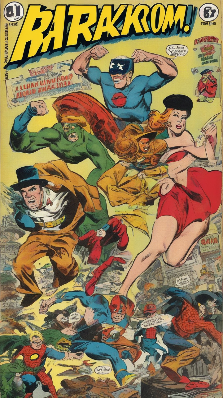 Bam! Pow! Krakoom! The everlasting allure of the American comic book