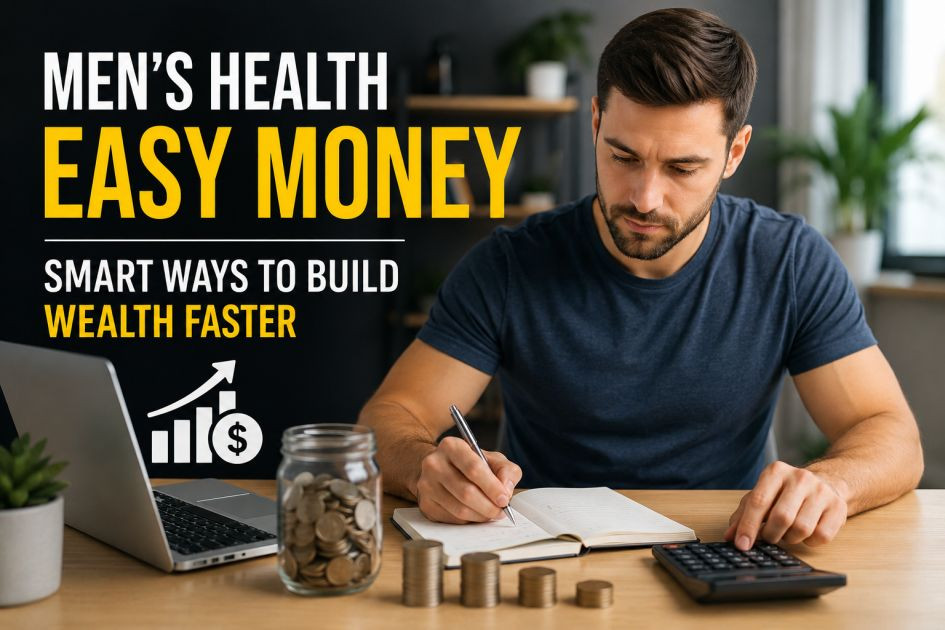 Men’s Health – Easy Money: Smart Ways Men Can Build Wealth Faster