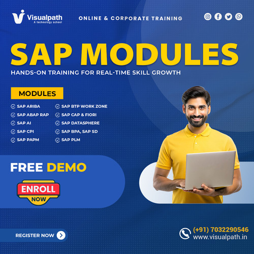 At #Visualpath, you don’t just learn #SAP concepts -you gain real-world skills used in modern enterprises.
📚 Explore Top SAP Modules
✔ SAP Ariba & ABAP RAP
✔ SAP AI & SAP CPI
✔ SAP CAP & Fiori
✔ SAP Datasphere
✔ SAP BTP Work Zone & More
🎯 Why Learners Choose Visualpath?
✔ Industry-focused training approach
✔ Hands-on practical exposure
✔ Real-time project guidance
✔ Skills aligned with current job roles
💡 Learn smarter. Practice better. Grow faster.
🎁 Join a FREE Demo Session Today
📞 +91 7032290546
🌐 https://www.visualpath.in/sap-artificial-intelligence-training.html