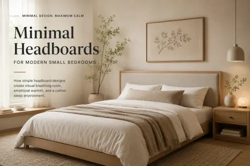 minimal headboards modern small bedrooms