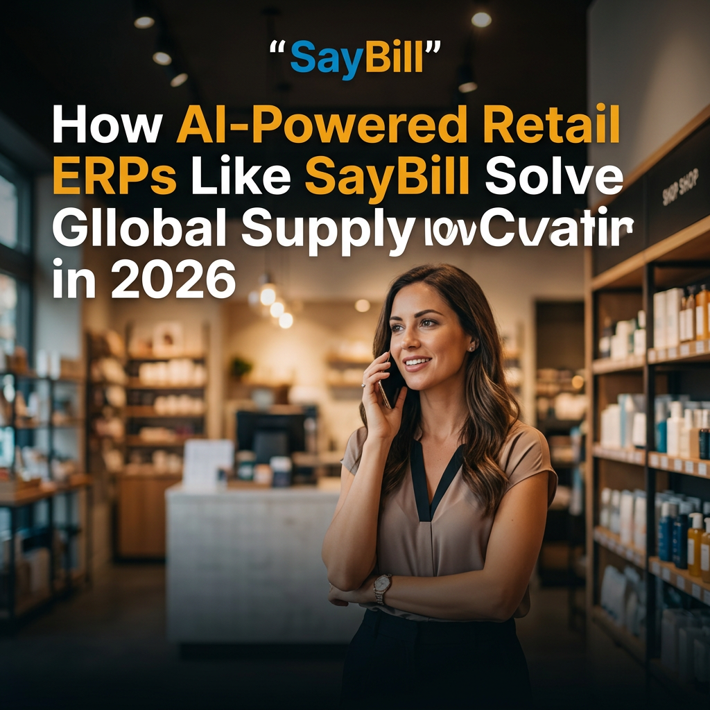 How AI-Powered Retail ERPs Like SayBill Solve Global Supply Chain Volatility in 2026