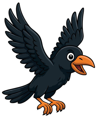 Cartoon style crow flying.jpg
