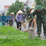 106791 can bo chien si ban chi huy phong thu khu vuc 2 hung ha phoi hop voi cac luc luong ve sinh th