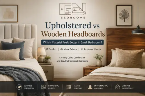 upholstered vs wooden headboards