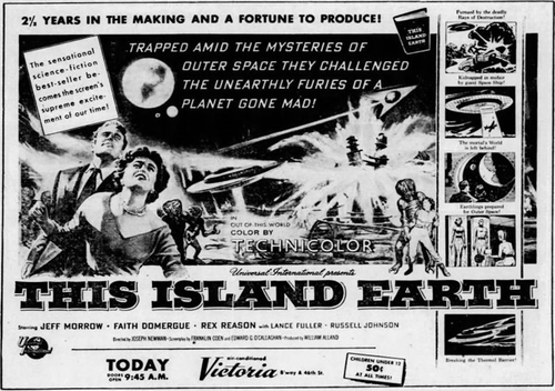 Victoria Theatre Ad 10 June 1955, New York City, NY.png