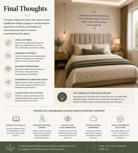 final thoughts headboard comfort design
