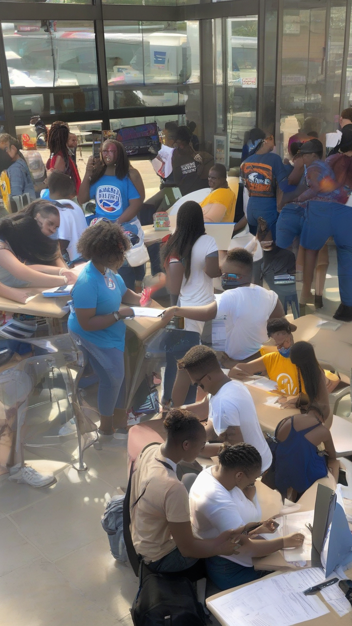 Young voters flock to register ahead of deadline