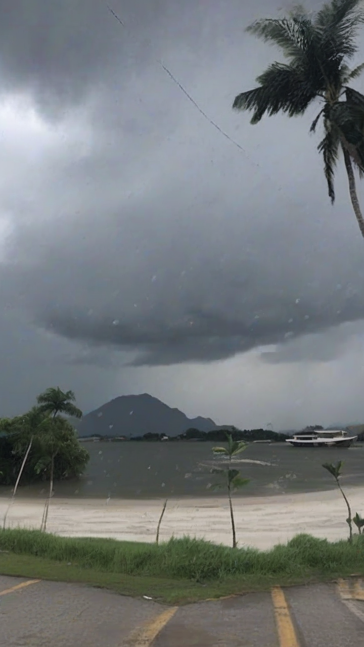 Heavy rain, thunderstorm expected over Zambales after of intense heat