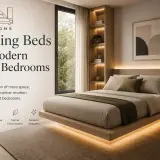 floating beds modern small bedrooms