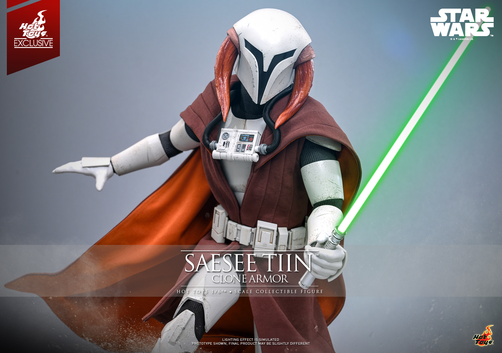 Hot Toys Continues Its Clone Wars Push with Saesee Tiin Hot Toys Continues Its Clone Wars Push with Saesee Tiin