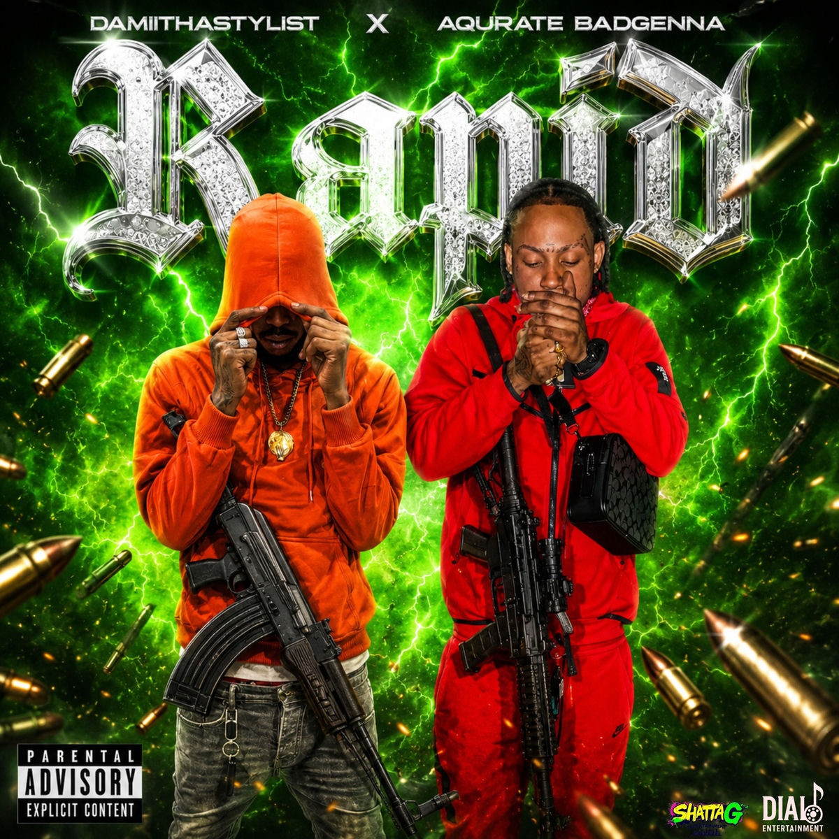 Damiithastylist, AQURATE BADGENNA, ShattaG - Rapid