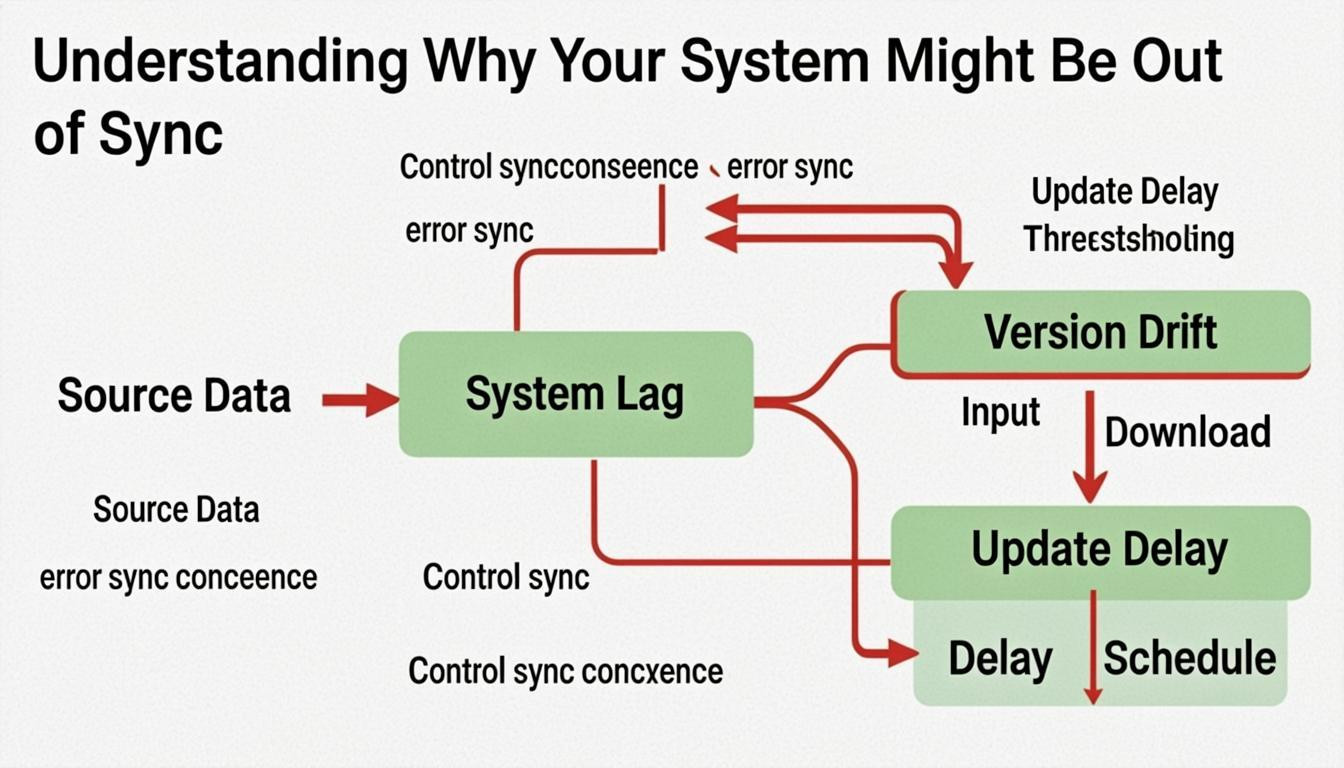 concept visual: Understanding Why Your System Might Be Out of Sync