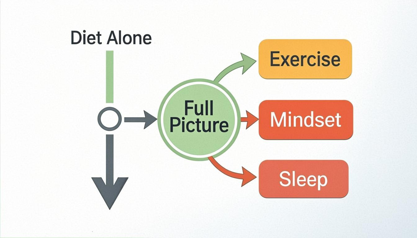concept visual: Why You’re Not Getting The Full Picture With Diet Alone