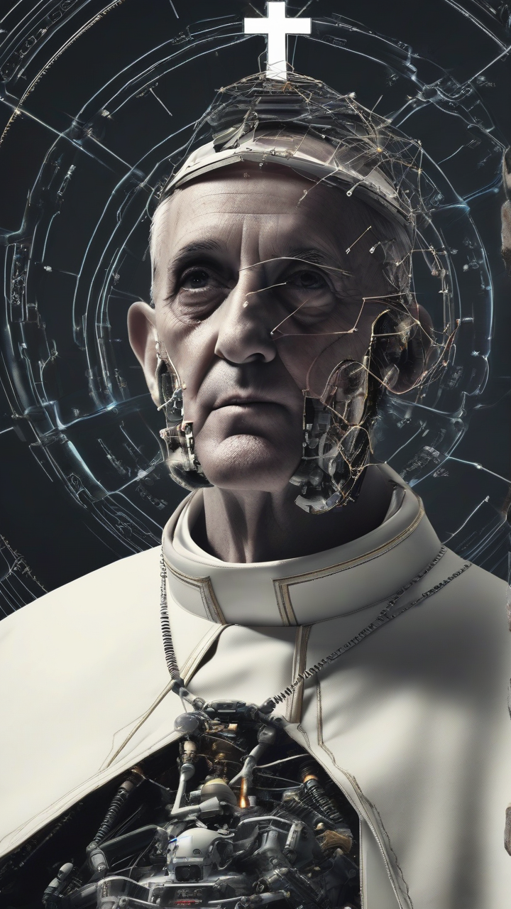 Pope decries the rise of AI-directed warfare, saying it leads to a spiral of annihilation