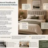 upholstered headboards environmental softness