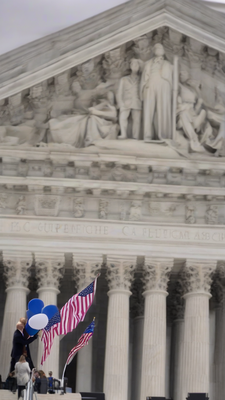 Trump attends Supreme Court as justices debate birthright citizenship