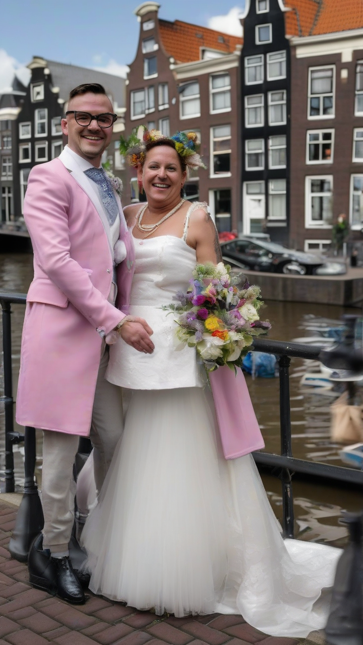 Amsterdam marks 25 years of gay marriage with weddings