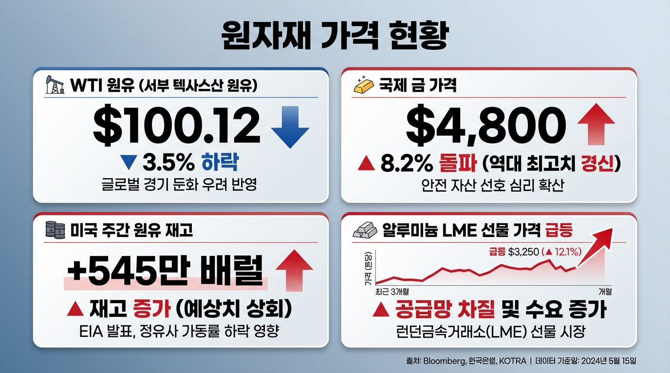 원자재&middot;에너지 인포그래픽