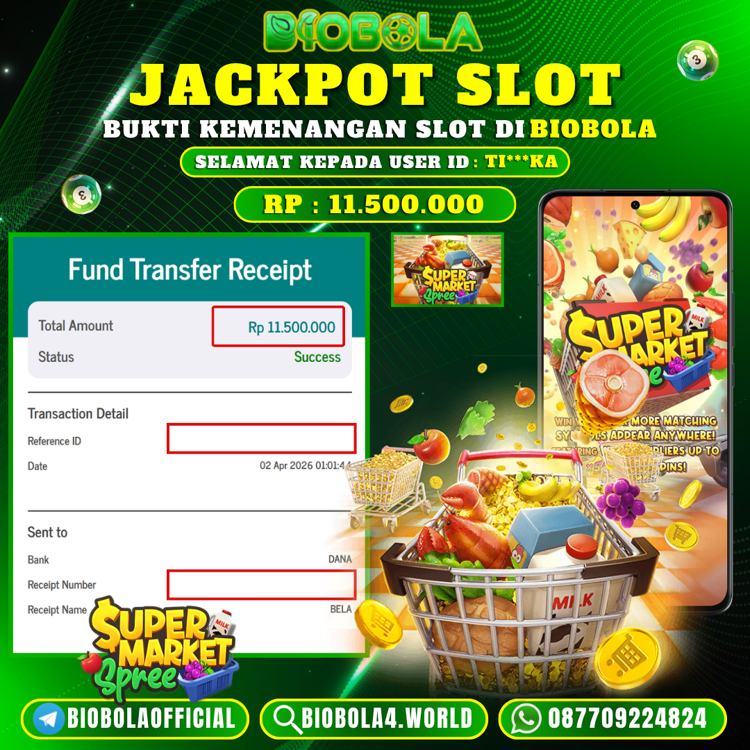 JP SUPERMARKET SPREE PG SOFT 11 JT BIOBOLA DI BAYAR LUNAS !!