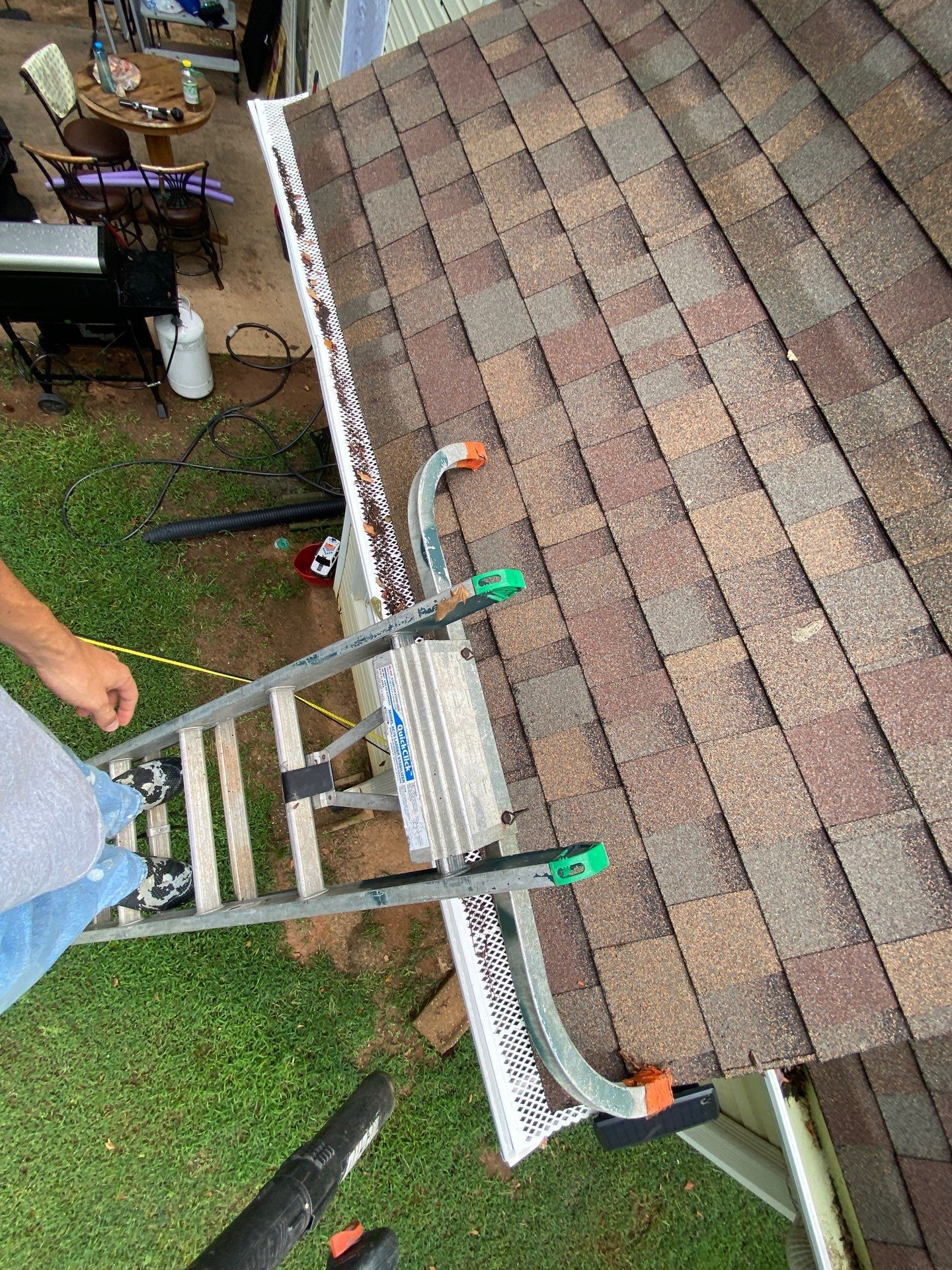 Professional gutter guard installation to reduce gutter maintenance in North Georgia