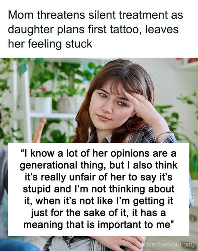 getting tattoo knowing upset mom sharing.jpg