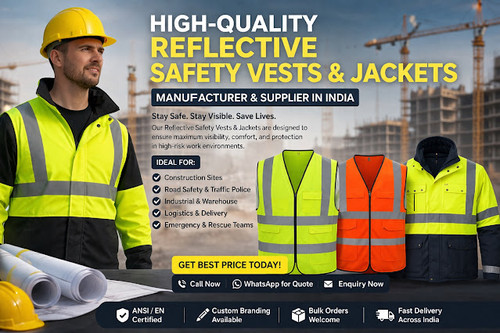 Reflective Safety Vests & Jackets Manufacturer in India.jpg