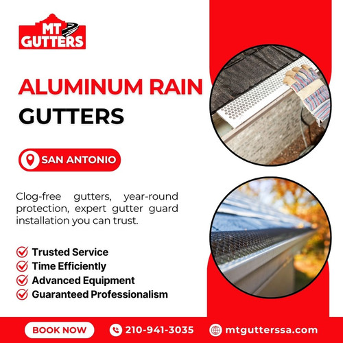 Aluminum Rain Gutters in San Antonio.jpg