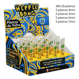 Piteira Hippie Bong Longa c bucal (Mix) 5,5cm Display C20 Unidades (1) (1)