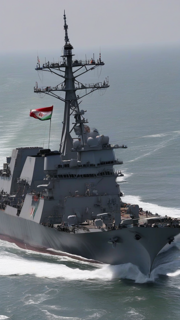Iran military vows to 'soon respond' after US destroyer hits cargo ship