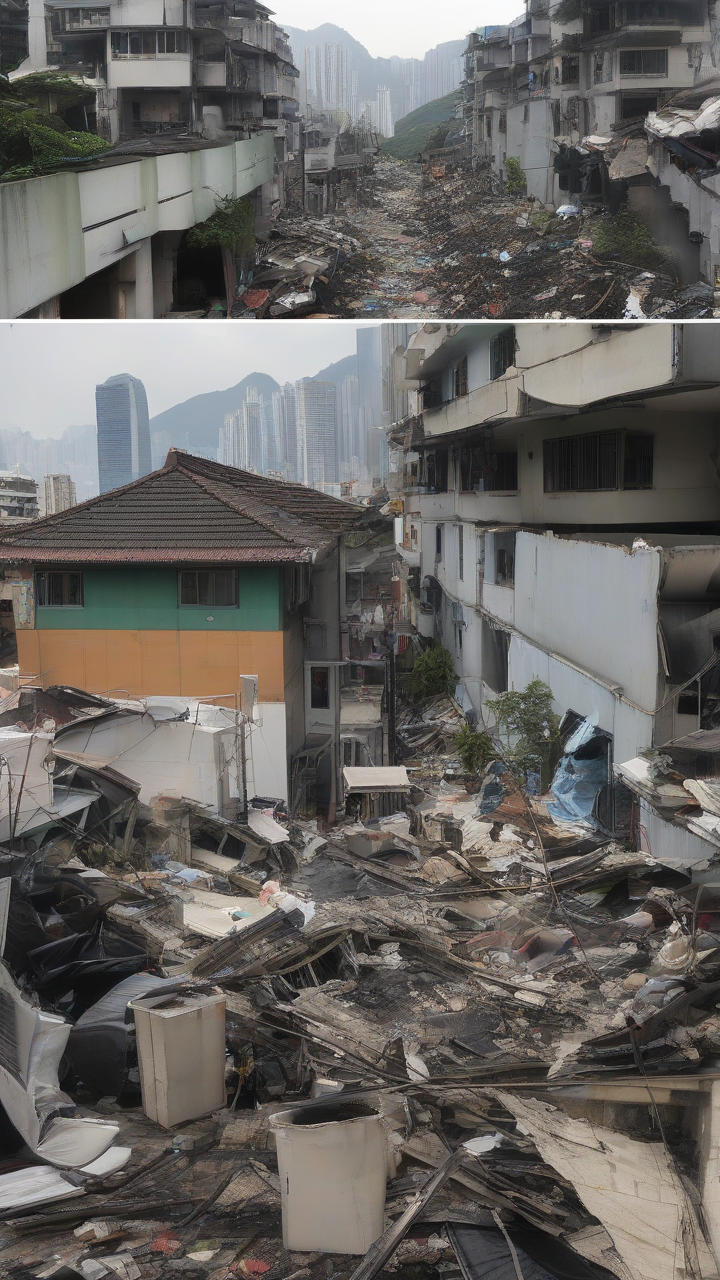 Residents return to ravaged homes months after Hong Kong fire
