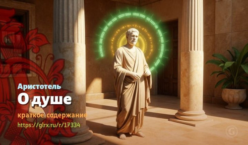 Читать краткий пересказ книги Аристотеля «О душе». О душе, Аристотеля, краткое содержание Аристотель.jpg