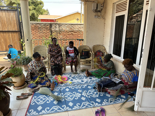 Ženy pracující v Kigali