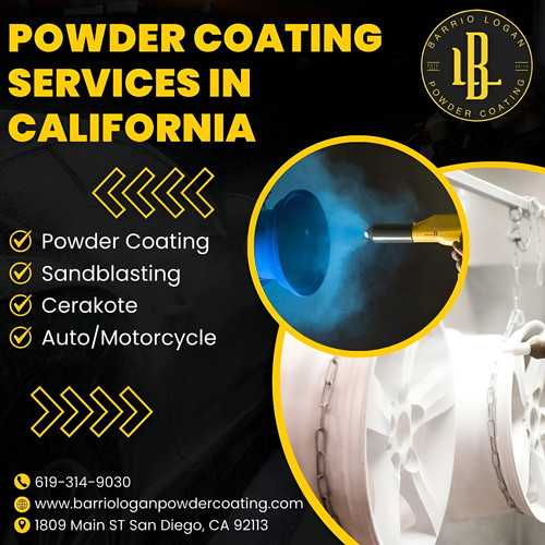 Fast and Efficient Powder Coating Services in California.1