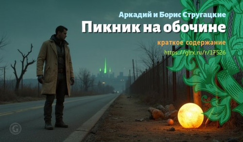 Читать краткий пересказ книги Братьев Стругацких «Пикник на обочине». Пикник на обочине, Стругацких,.jpg